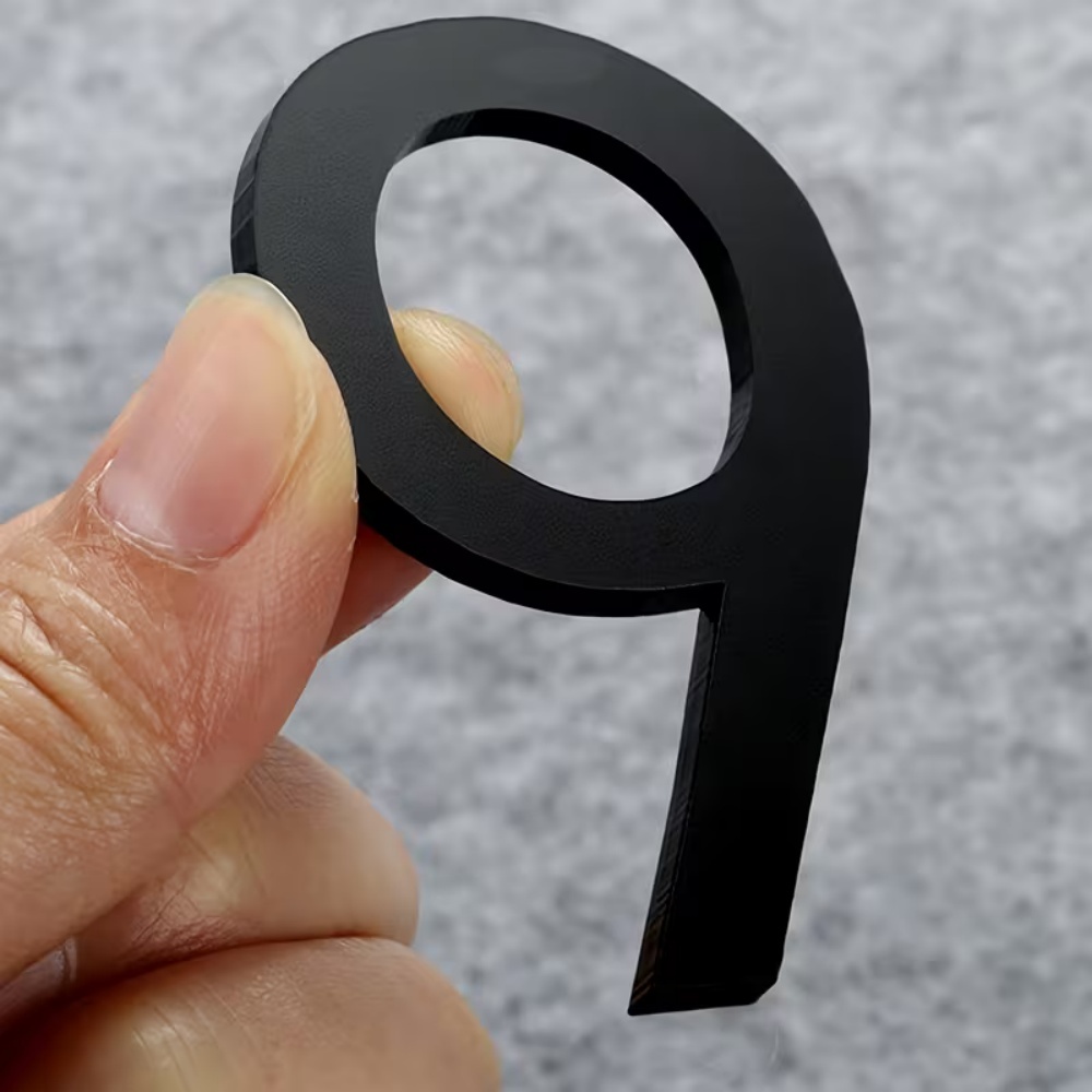 Home Office Number - 1 szt. Trójwymiarowe cyfry do numeru