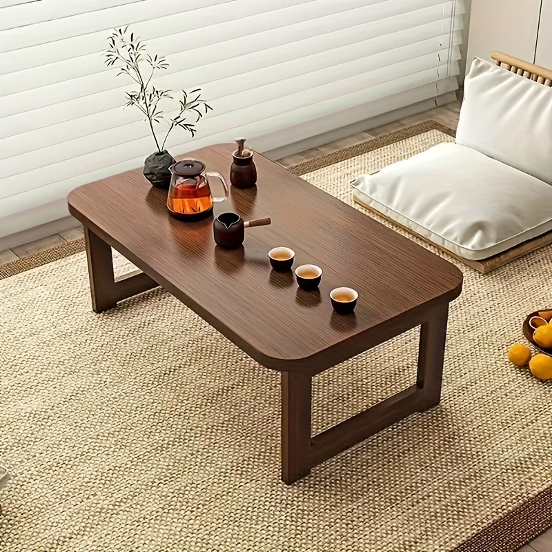 Desktop Organizer Bamboo - Składany Przenośny Stolik Boczny Bambusowa Płyta