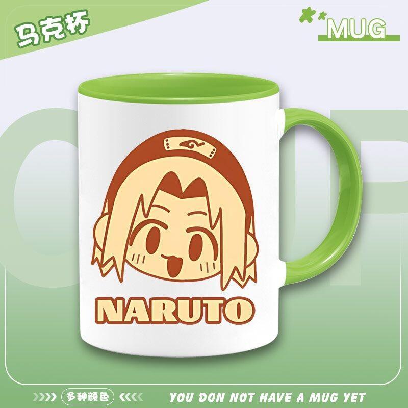 Home Office And Tv Room Ideas - Lusterko do makijażu Naruto Anime, ceramiczny