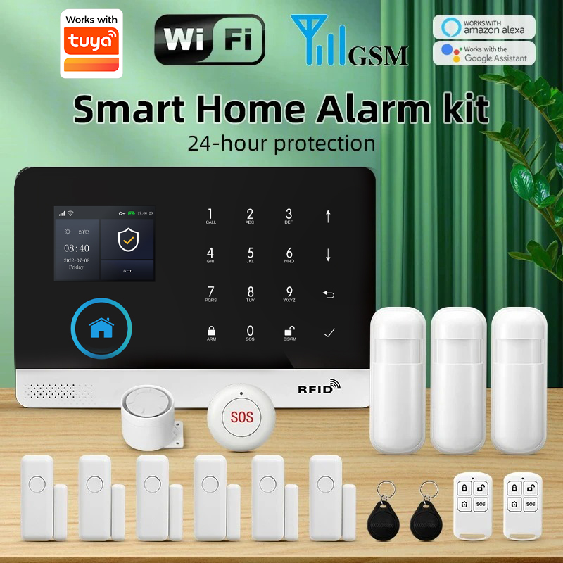 Home Office Google - System alarmowy do inteligentnego domu PGST