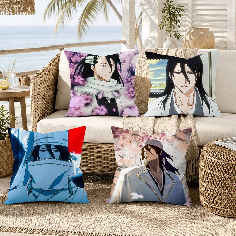 Home Office Bleaching - Poszewka na poduszkę B-Bleach Anime K-Kuchiki