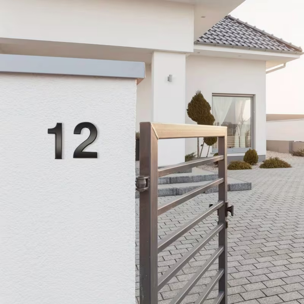 1 szt. Samoprzylepne naklejki  – Home Office Number recenzja i cena