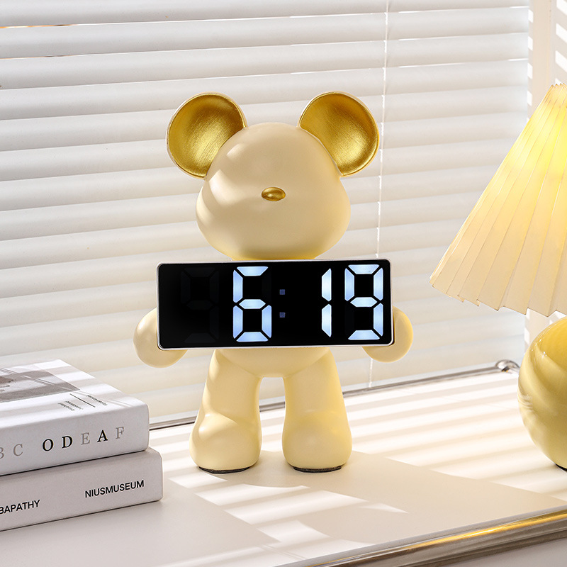 Nordycki Kreatywny Zegar z Żyw – Led Desk Clock recenzja i cena