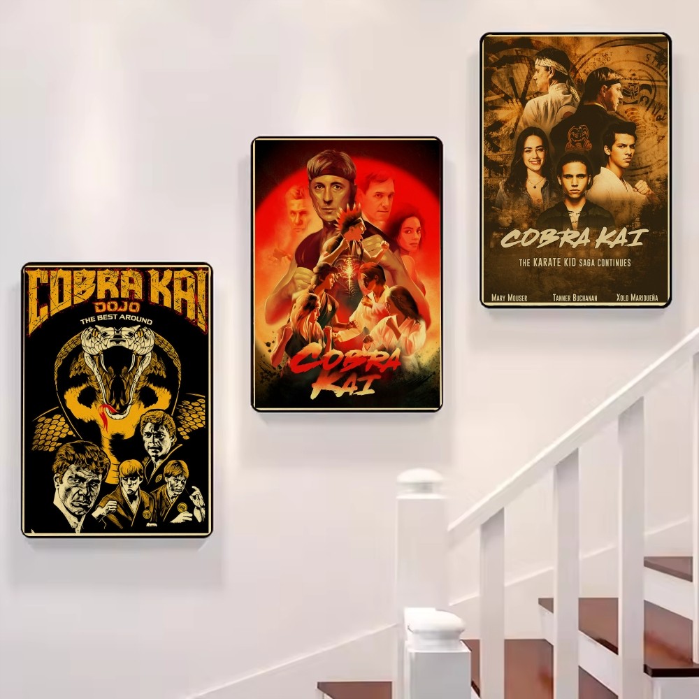 C-Cobra Kai Vintage Tv Series  – Home Office And Tv Room Ideas recenzja i cena