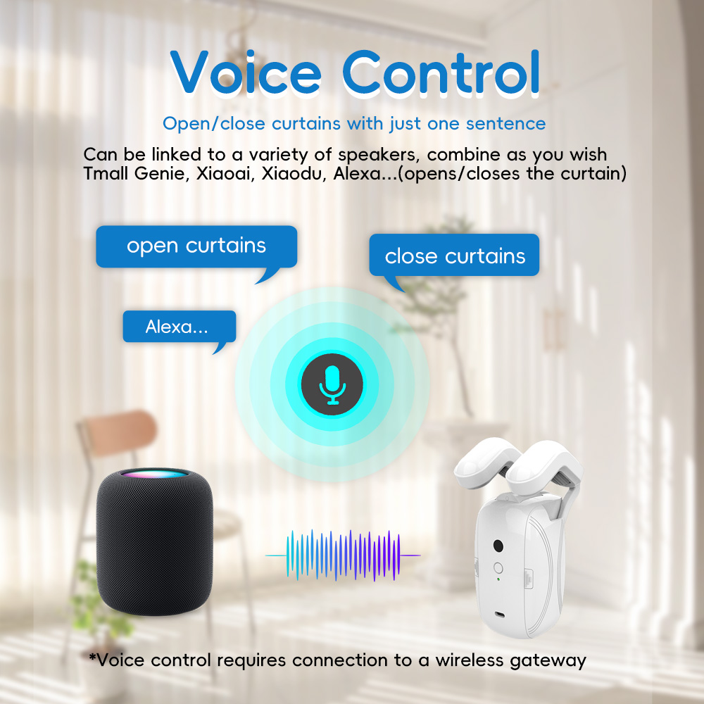 Inteligentny robot do zasłon T – Home Office Google recenzja i cena