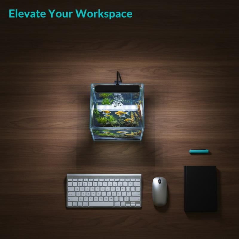 Lampka LED USB do akwarium z e – Home Office Lamp recenzja i cena