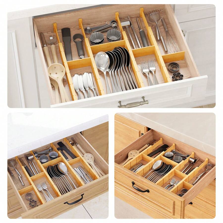 Przegródki do szuflad z bambus – Home Office Kitchen recenzja i cena