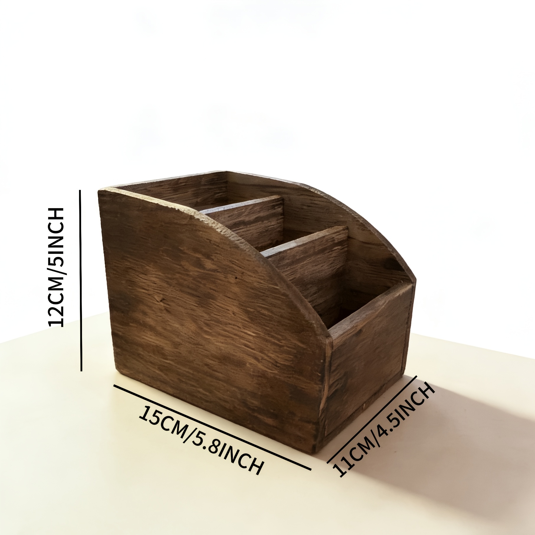 Vintage'owy organizer na pilot – Desktop Organizer Bamboo recenzja i cena