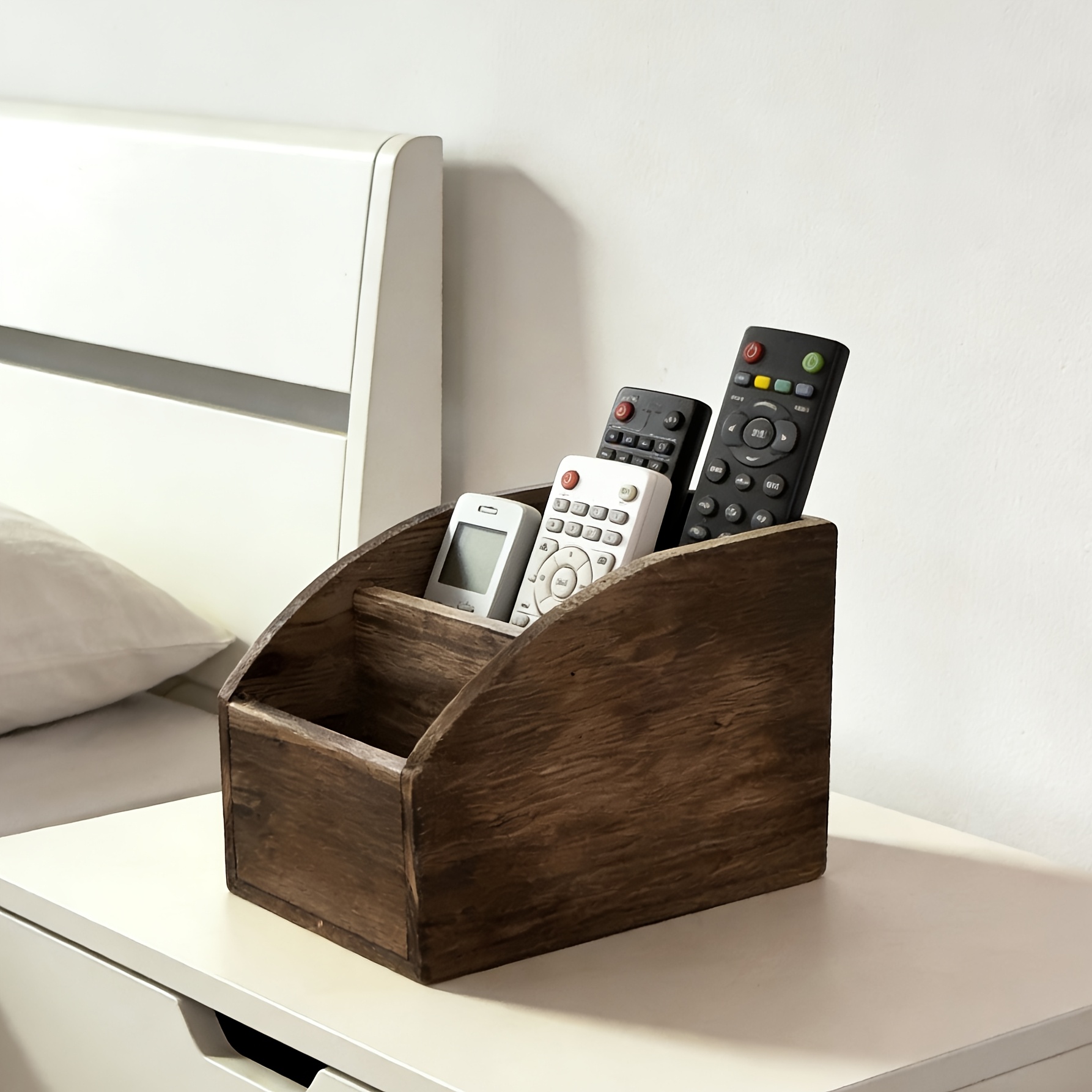 Vintage'owy organizer na pilot – Desktop Organizer Bamboo recenzja i cena