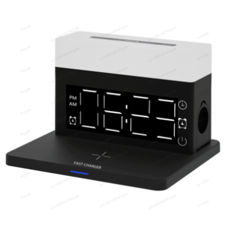 Lampa biurkowa 6-w-1 z bezprze – Led Desk Clock recenzja i cena