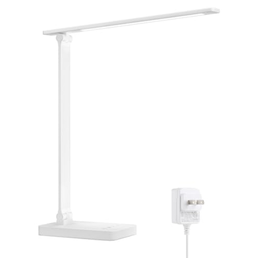 Lampa biurkowa LED, metalowa l – Home Office Lamp recenzja i cena