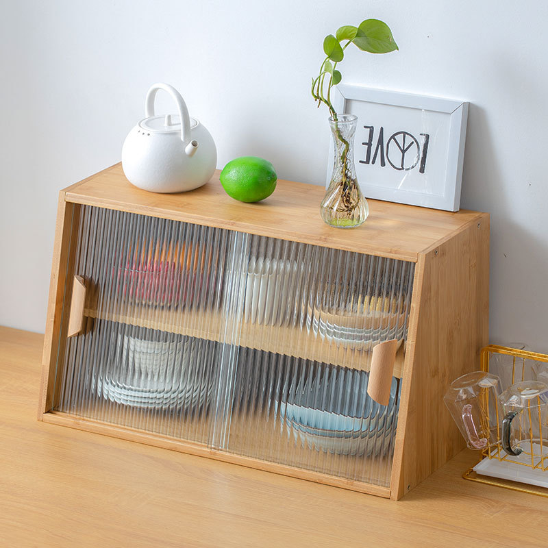 Japońska szafka kuchenna z lit – Desktop Organizer Bamboo recenzja i cena