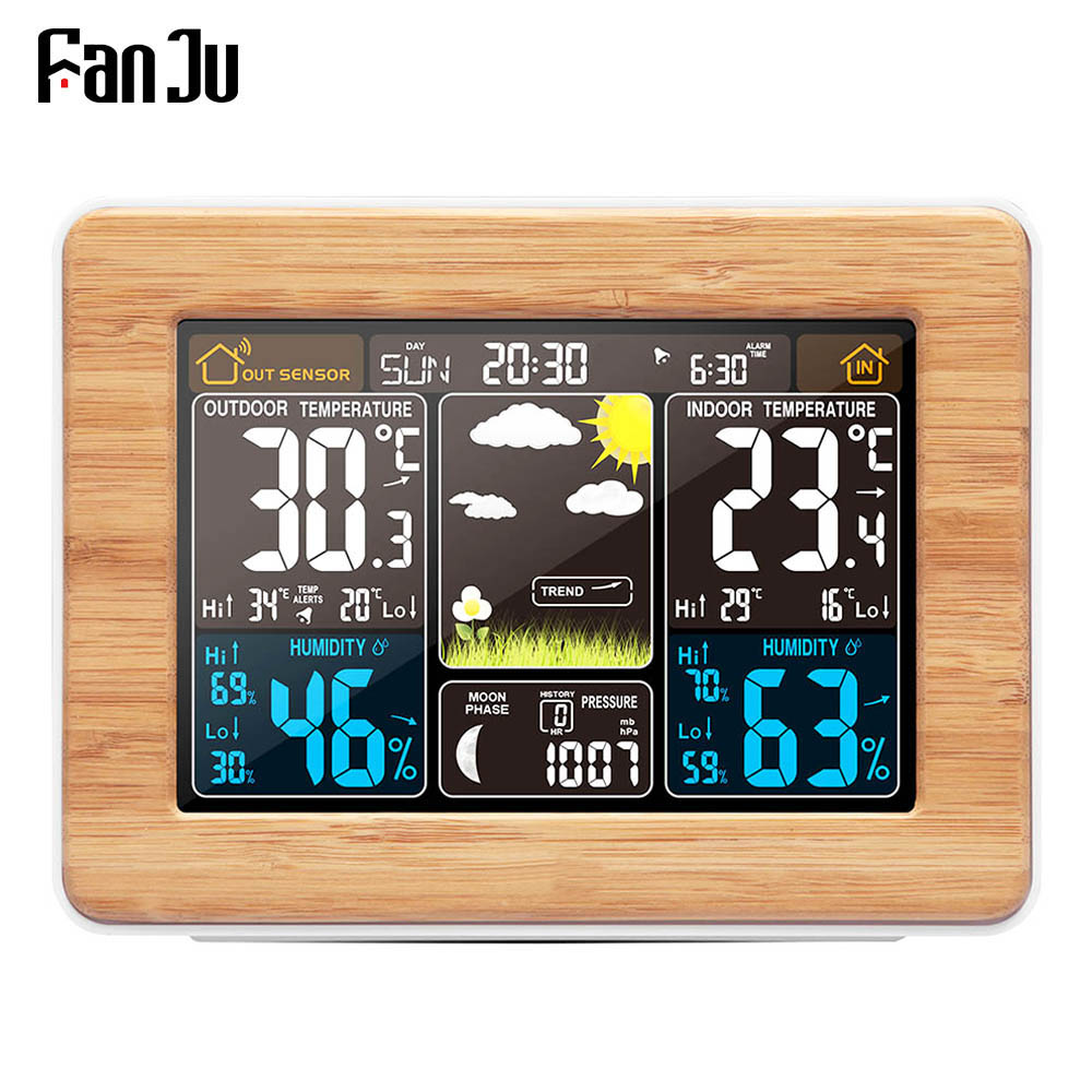 FanJu budzik cyfrowy temperatu – Led Desk Clock recenzja i cena