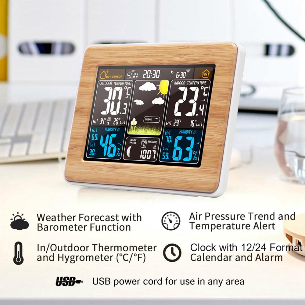 FanJu budzik cyfrowy temperatu – Led Desk Clock recenzja i cena