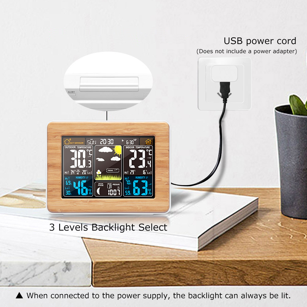 FanJu budzik cyfrowy temperatu – Led Desk Clock recenzja i cena