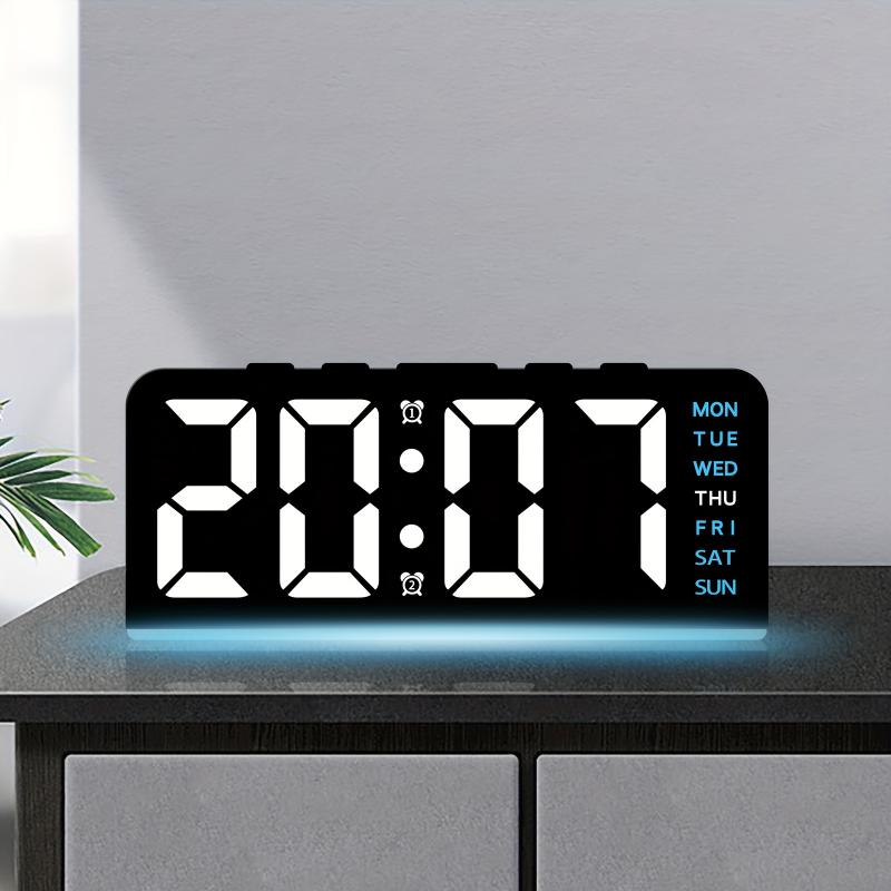 Cyfrowy budzik LED, zegar stoł – Led Desk Clock recenzja i cena
