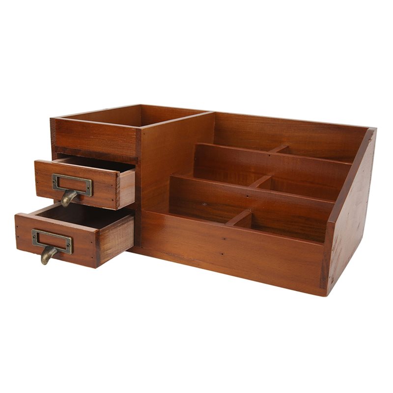 Drewniana szafka do przechowyw – Desktop Organizer Bamboo recenzja i cena