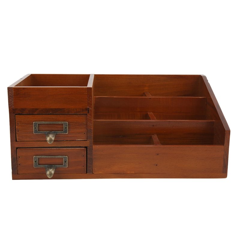 Drewniana szafka do przechowyw – Desktop Organizer Bamboo recenzja i cena