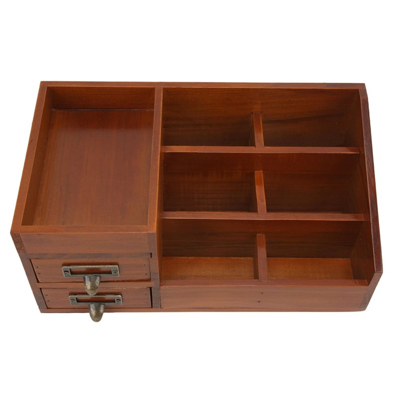Drewniana szafka do przechowyw – Desktop Organizer Bamboo recenzja i cena