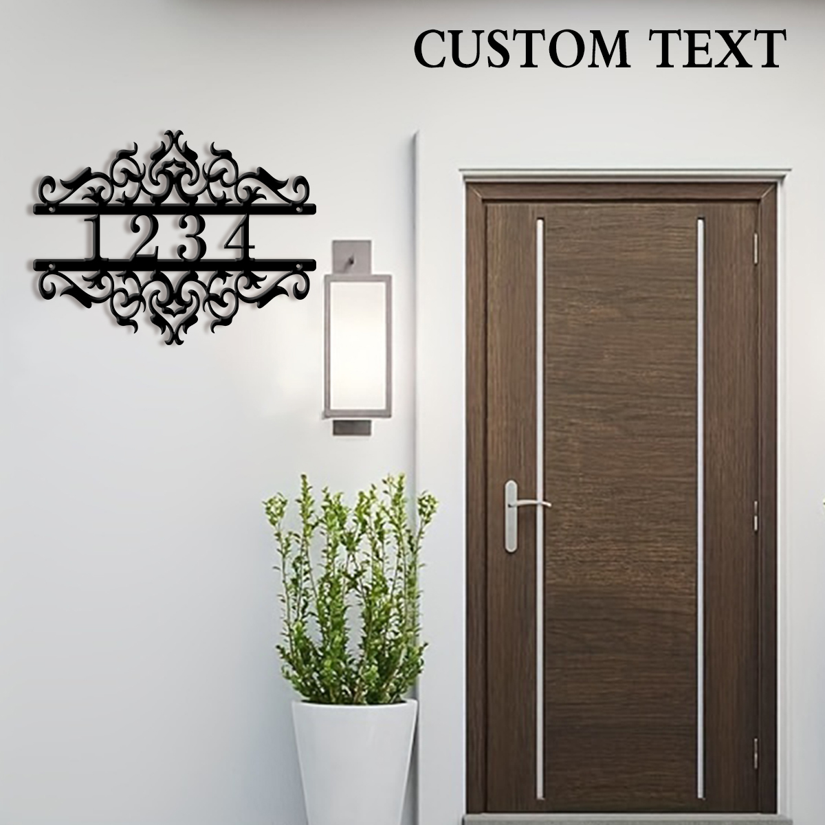 1 szt. Personalizowany metalow – Home Office Number recenzja i cena