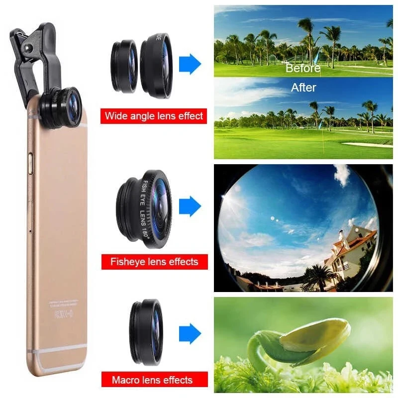Obiektyw do telefonu 3 w 1 typ – Home Office Zoom recenzja i cena