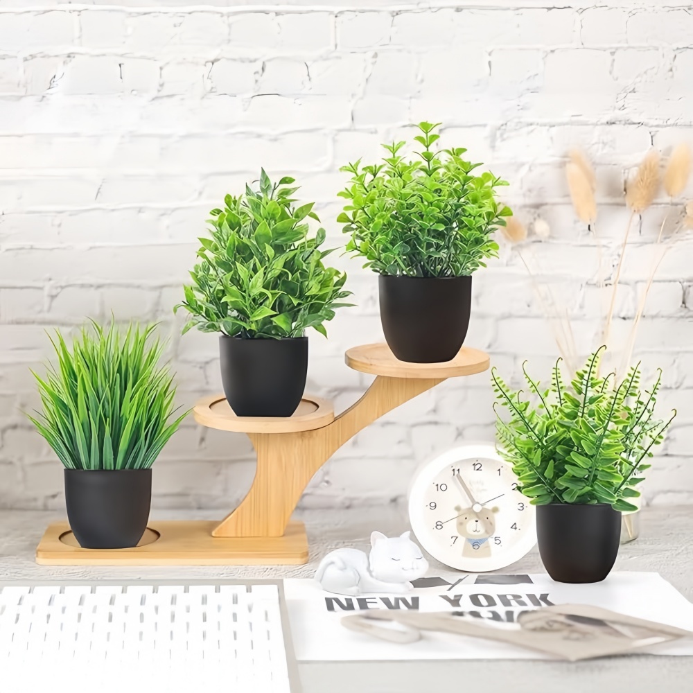4 szt./zestaw Mini Sztuczne Ro – Home Office Word recenzja i cena