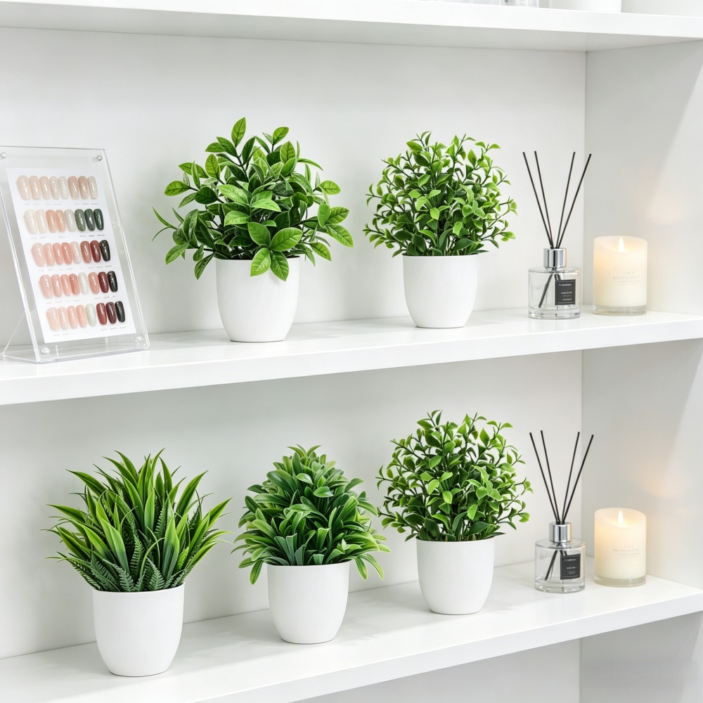 4 szt./zestaw Mini Sztuczne Ro – Home Office Word recenzja i cena