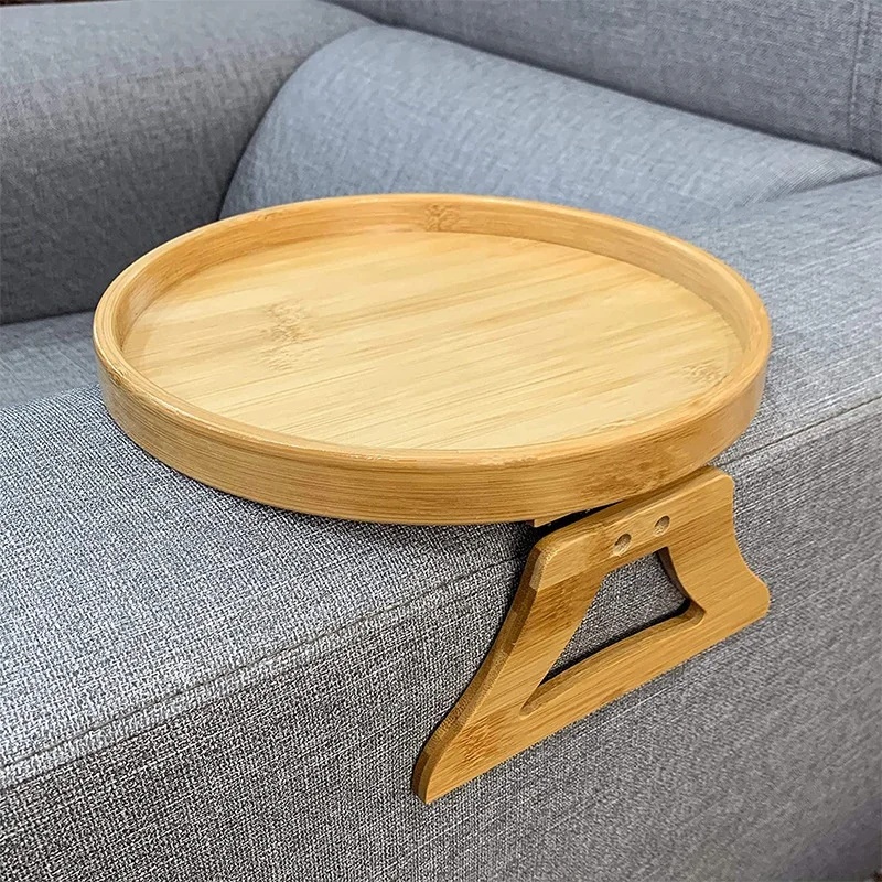Półka na podłokietnik sofy z n – Desktop Organizer Bamboo recenzja i cena