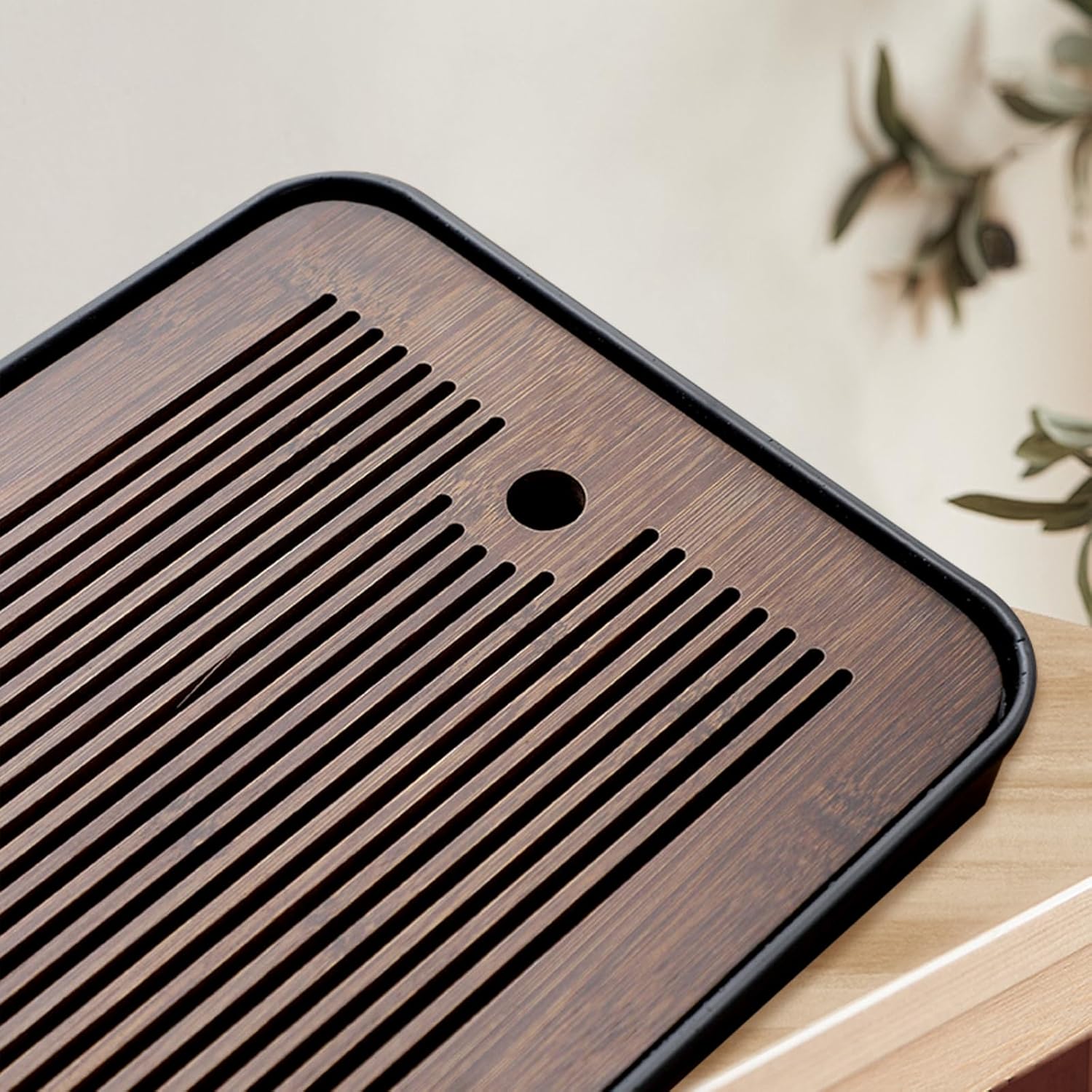 Naturalna bambusowa taca do he – Desktop Organizer Bamboo recenzja i cena