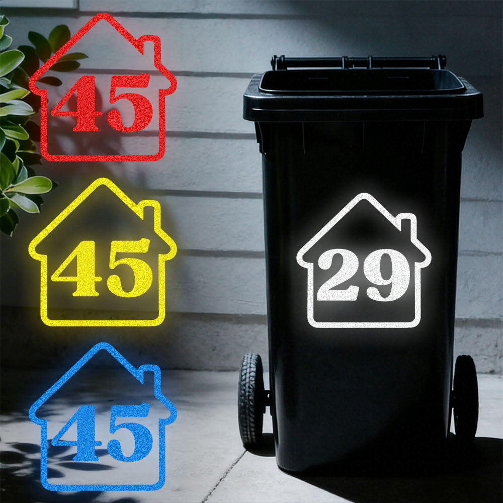 3 SZT. Personalizowane odblask – Home Office Number recenzja i cena
