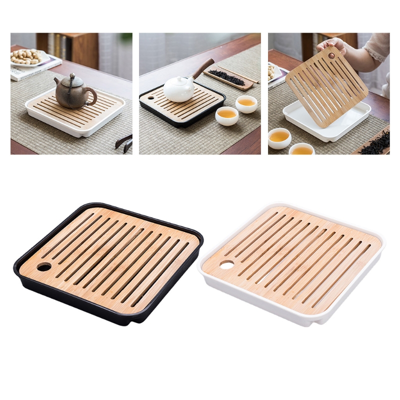 Mini bambusowa taca do herbaty – Desktop Organizer Bamboo recenzja i cena